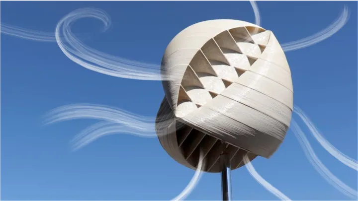 O-Wind's omnidirectional wind turbine