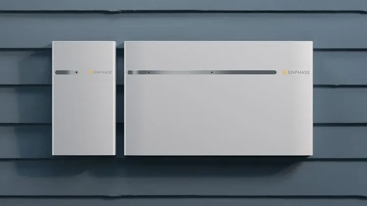 Enphase Home Battery On Wall