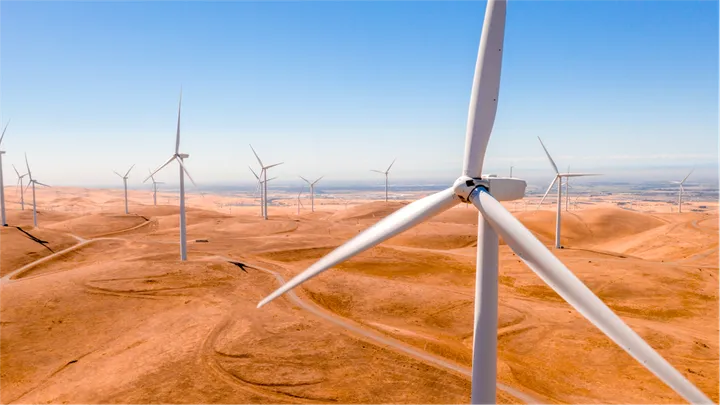 The Gansu Wind Farm in China, a desert full of Wind Turbines
