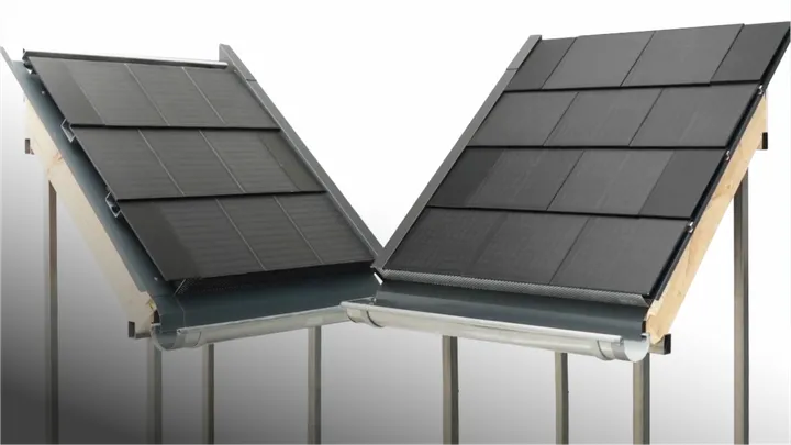2 Hybrid Solar Roof tile and heat pump