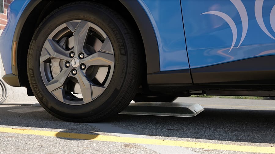 EV with Wireless Charger